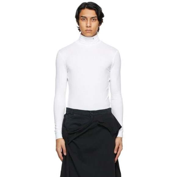 Raf Simons Other - Raf Simons Archive Redux R Turtleneck US M EU 48 Mens White Tee $310